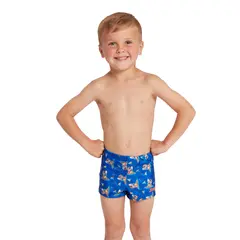 Hippo Hip Racer Badebukse 80cm Zoggs | Bl&#229;/Flerfarget | Ecolast