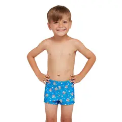 Super Sushi Hip Racer Badebukse 92cm Zoggs | Bl&#229;/Flerfarget | Ecolast