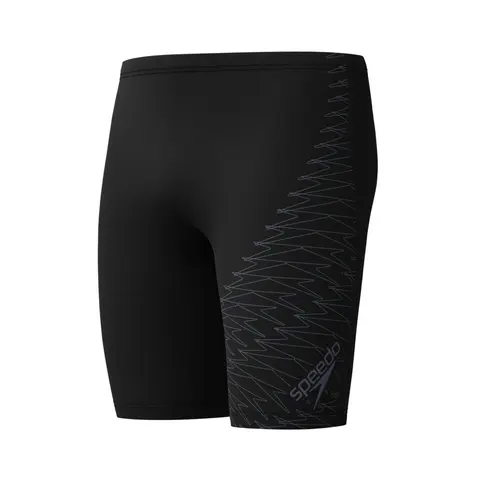 Medley Logo Jammer Badebukse Speedo | Svart/Gr&#229; | EnduraFlex