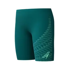 Medley Logo Jammer Badebukse jr 128 Speedo | Gr&#248;nn | EnduraFlex