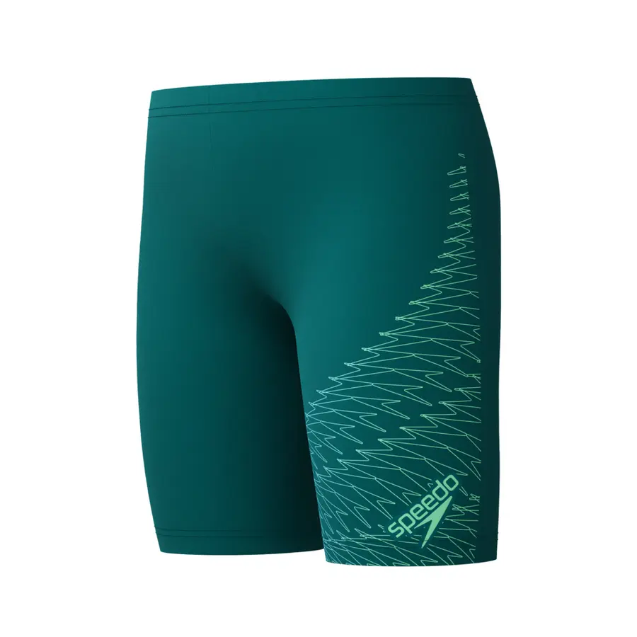 Medley Logo Jammer Badebukse jr 128 Speedo | Grønn | EnduraFlex 