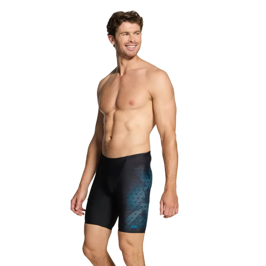 Armour Volt Jammer Badebukse 32 Zoggs | Svart/Flerfarget | Ecolast + 