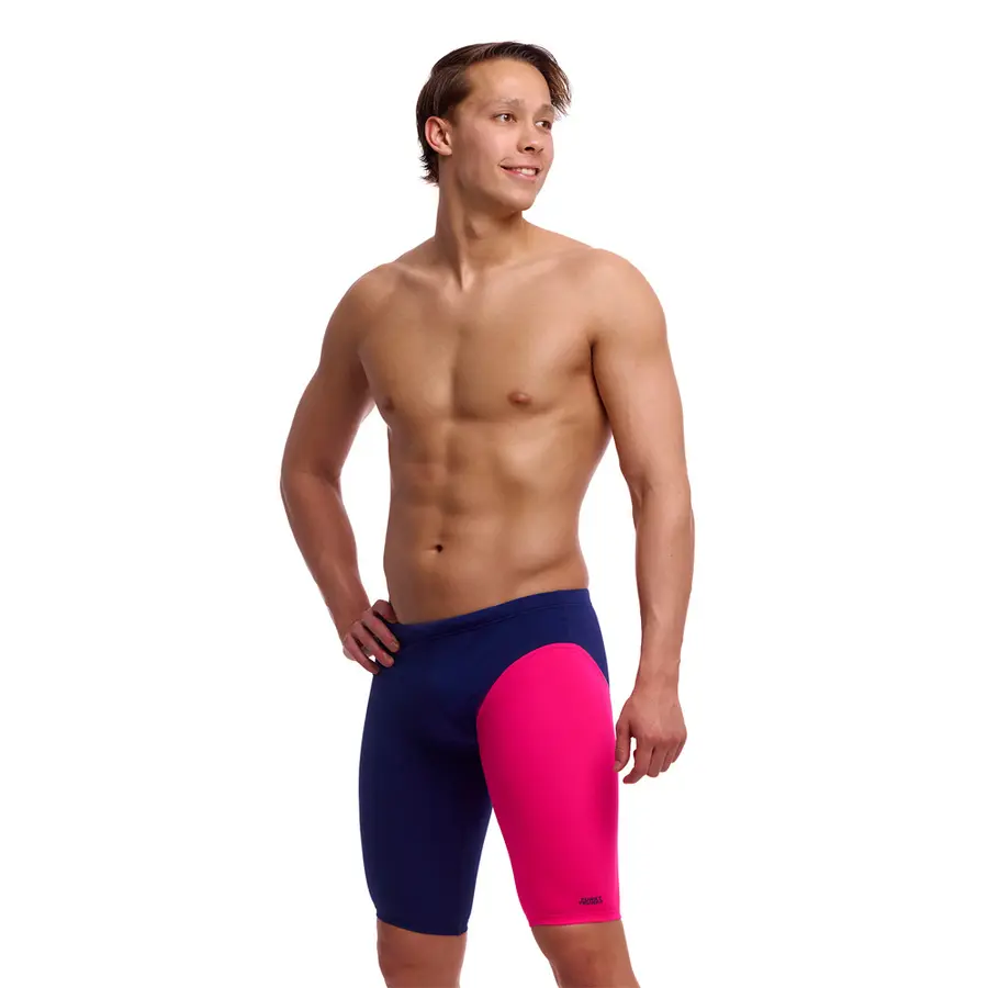 Tidal Blast Badebukse 32 Funky Trunks | Blå/Rosa| Training Jammer 