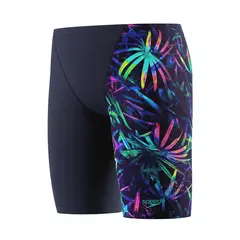 Speedo Print V-Cut Jammer jr 104 Speedo | Bl&#229; | EnduraSoft