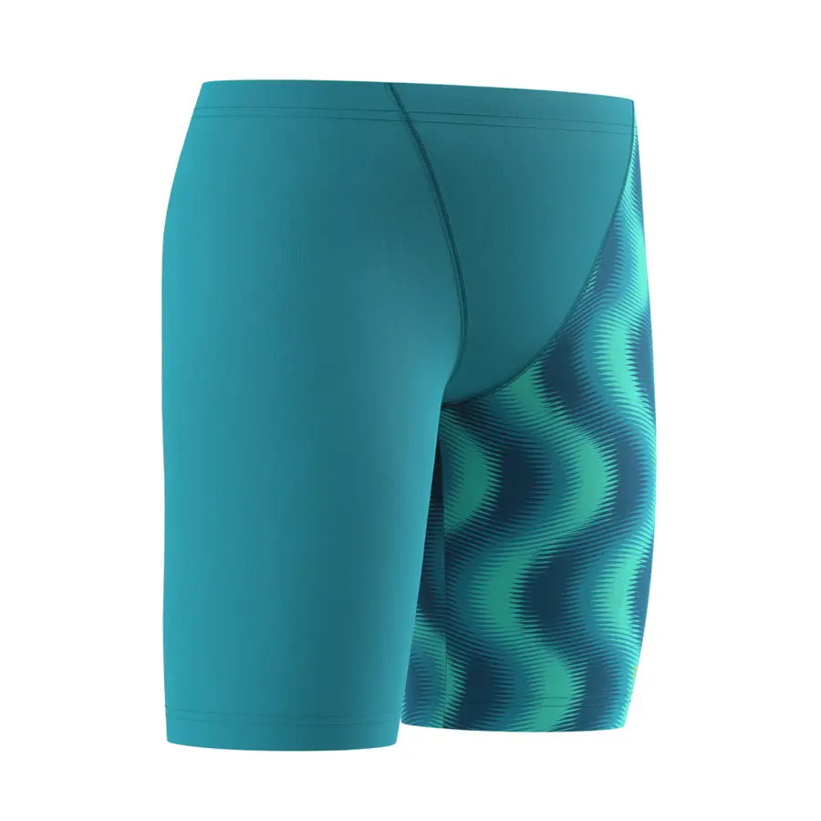 Speedo Print V-Cut Jammer jr 104 Speedo | Teal | EnduraSoft 