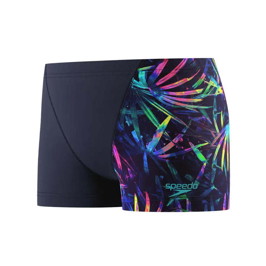 Speedo Print V-Cut Aquashort jr 164 Speedo | Marine | EnduraSoft 