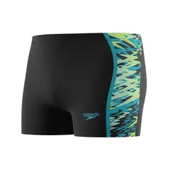 Speedo Hyperboom Splice Aquashort 28 Speedo | Svart/Gr&#248;nn | Endurance Pro