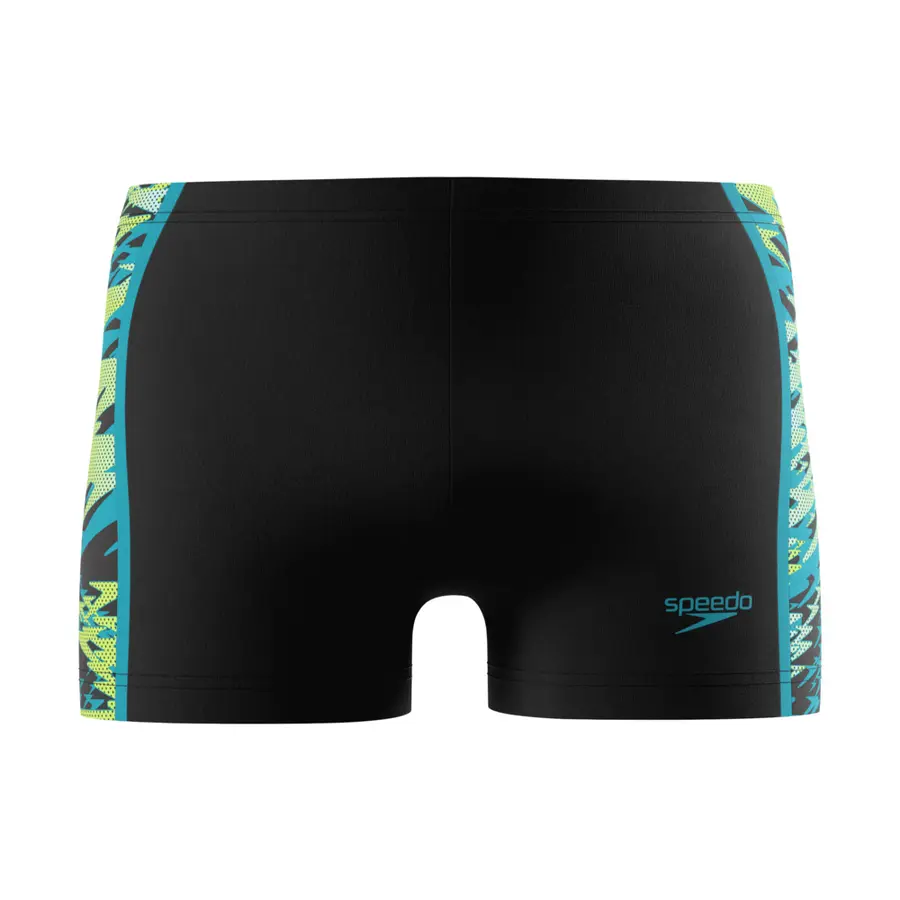 Speedo Hyperboom Splice Aquashort 28 Speedo | Svart/Grønn | Endurance Pro 