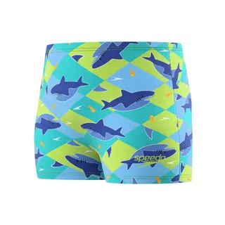 Speedo Print Aquashort jr Speedo | Bl&#229; | EnduraSoft