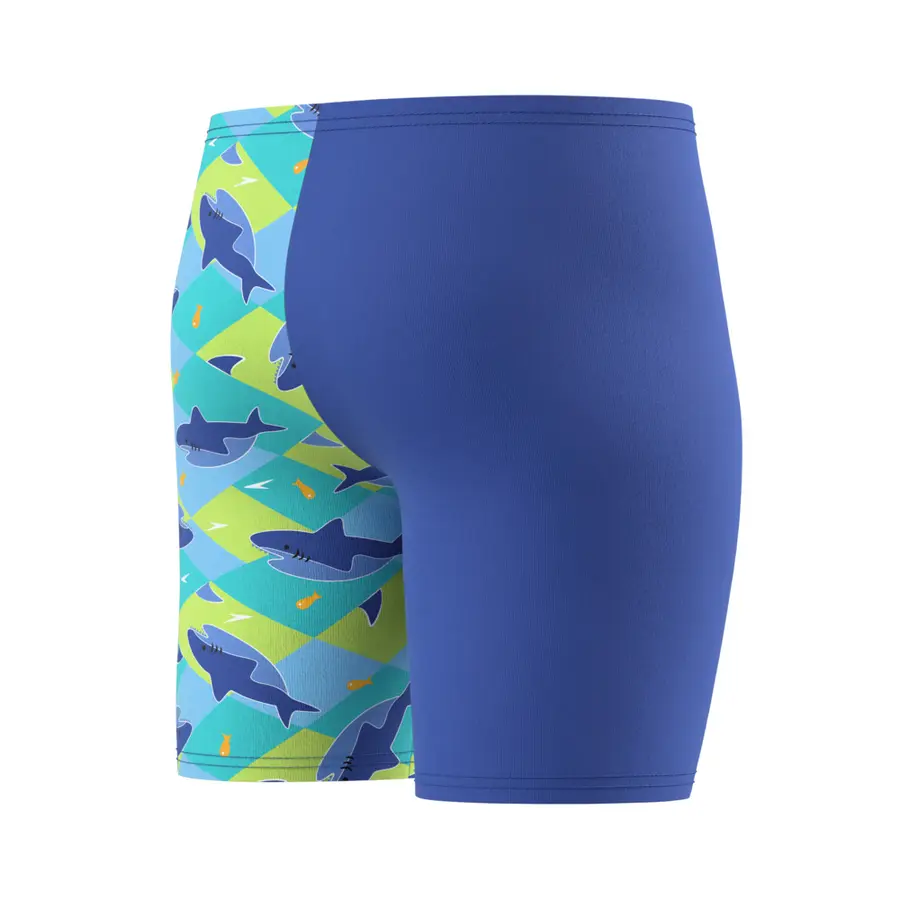 Speedo Print Jammer jr 80 Speedo | Blå | EnduraSoft 