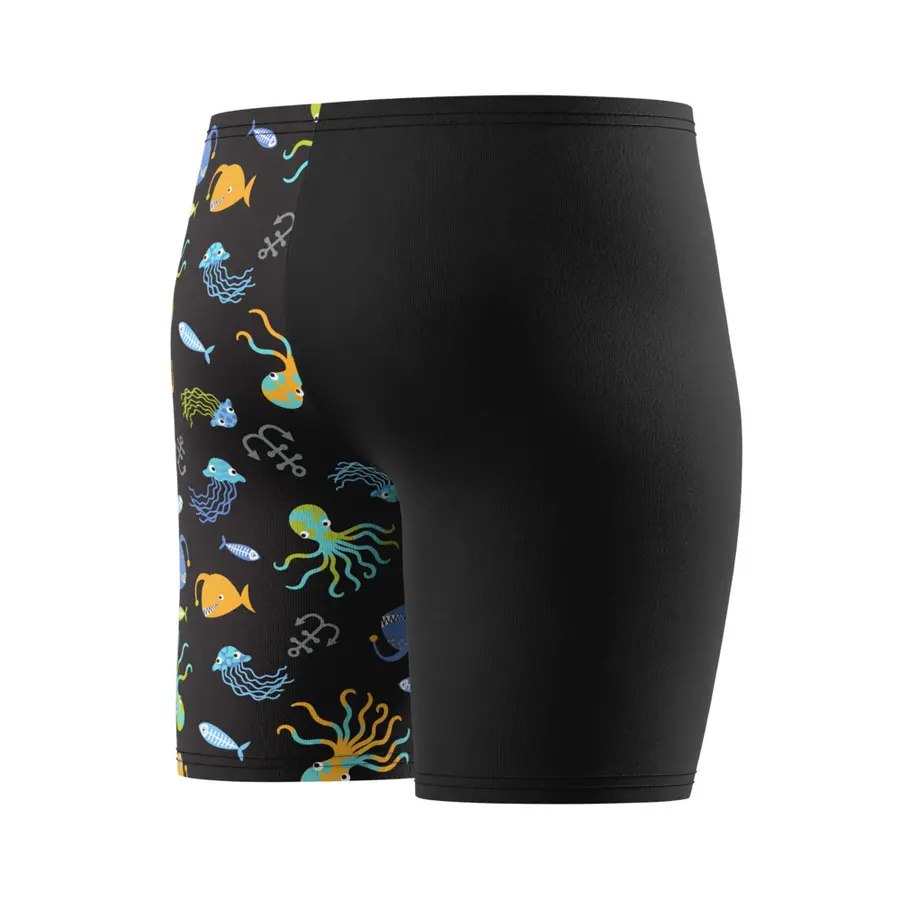Speedo Print Jammer jr 80 Speedo | Svart | EnduraSoft 