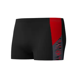 Speedo Dive Aquashort Speedo | Svart/R&#248;d | Enduraflex