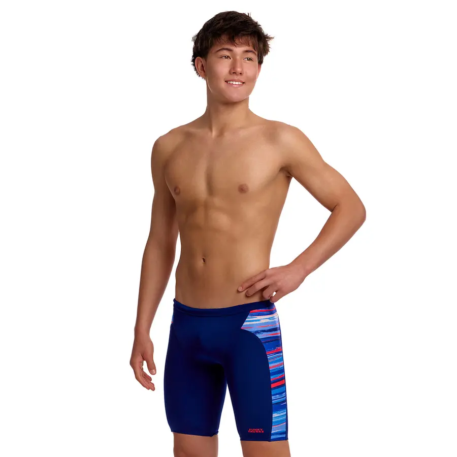 Lost Lines Badebukse jr 164 Funky Trunks | Training Jammer 