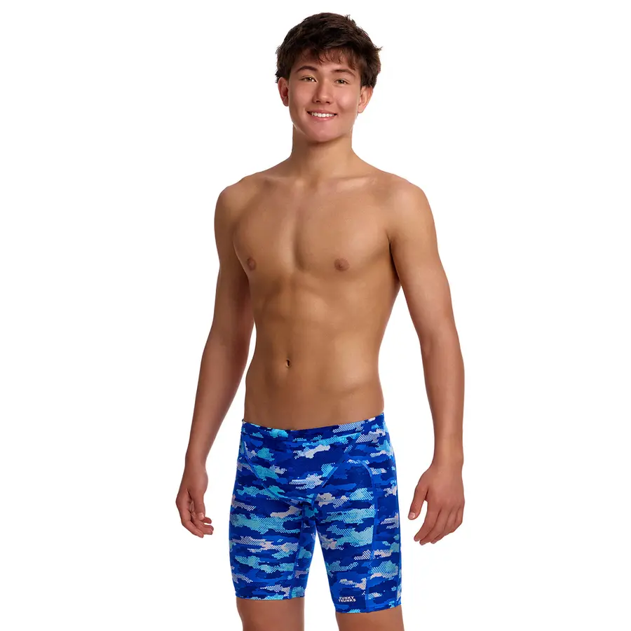 Clean Marine Badebukse jr 164 Funky Trunks | Training Jammer 