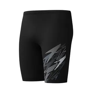 Speedo Medley Logo Jammer Speedo | Svart/Gr&#229; | Enduraflex
