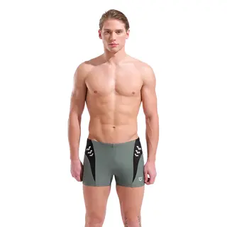 Steplogo Swim Short Badebukse Arena | Grønn/Svart | MaxFit ECO