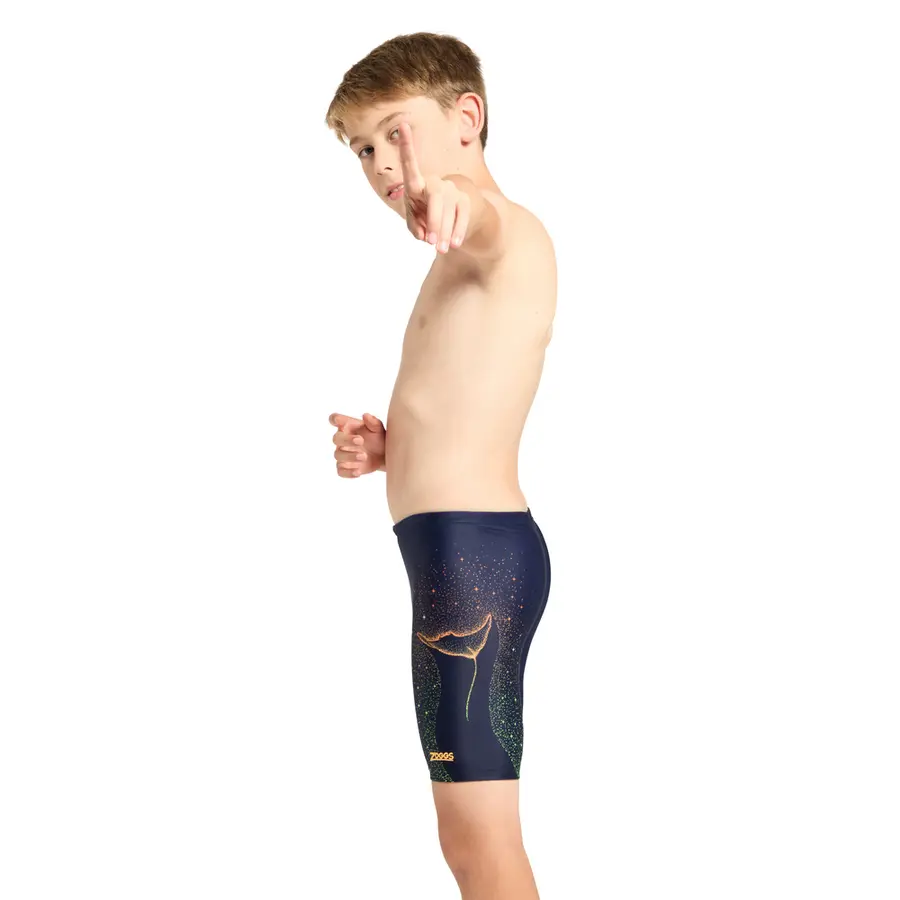 Zoggs Raywave Mid Jammer 116cm Zoggs | Blå/Flerfarget | Ecolast 