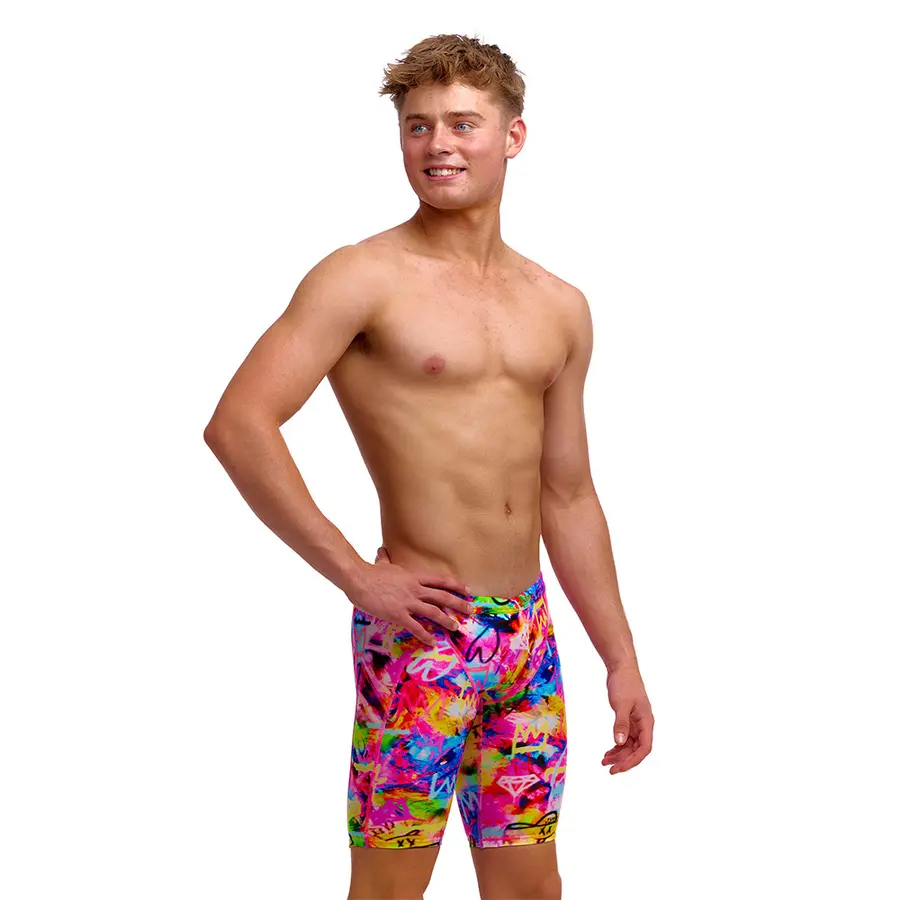 Tag Her Badebukse jr 140 Funky Trunks | Training Jammer 