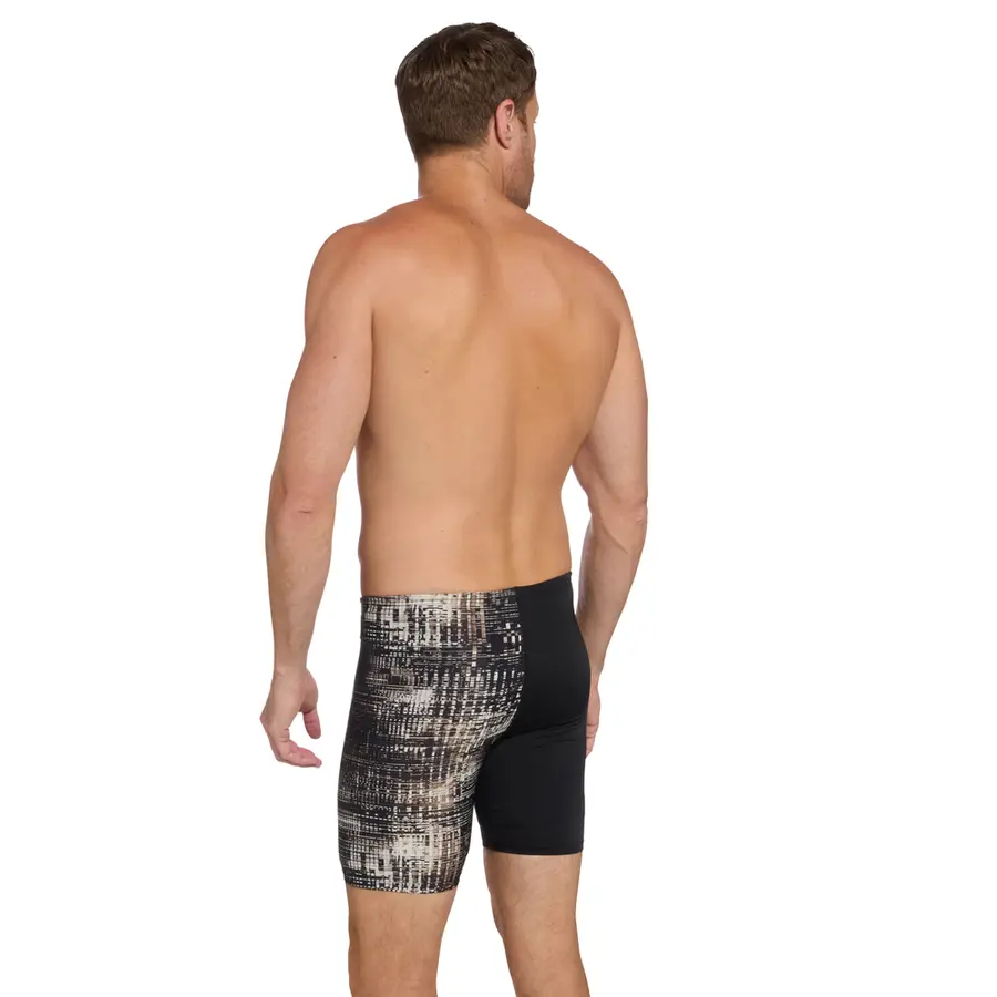 Zoggs Onyx Mid Jammer 12 Zoggs | Svart/Flerfarget | Ecolast+ 