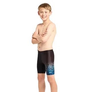 Zoggs Rumble Blue Mid Jammer Zoggs | Svart/Flerfarget | Ecolast