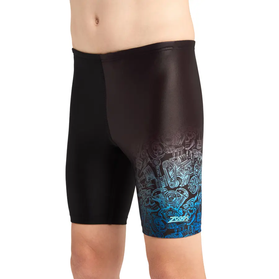 Zoggs Rumble Blue Mid Jammer 116cm Zoggs | Svart/Flerfarget | Ecolast 