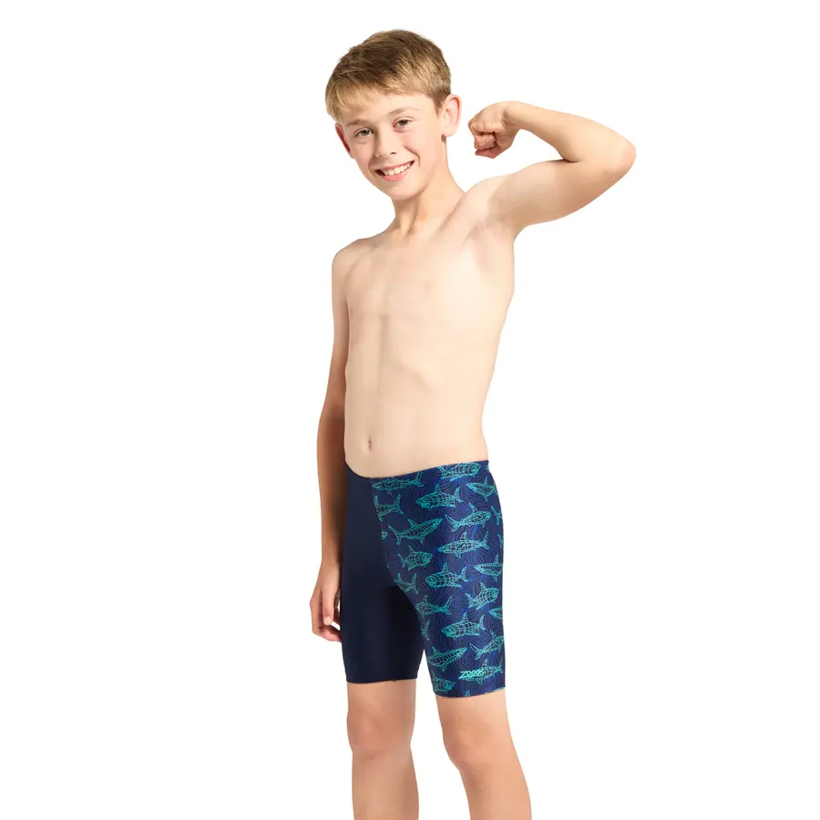 Zoggs Sharkonator Mid Jammer 116cm Zoggs | Blå | Ecolast 