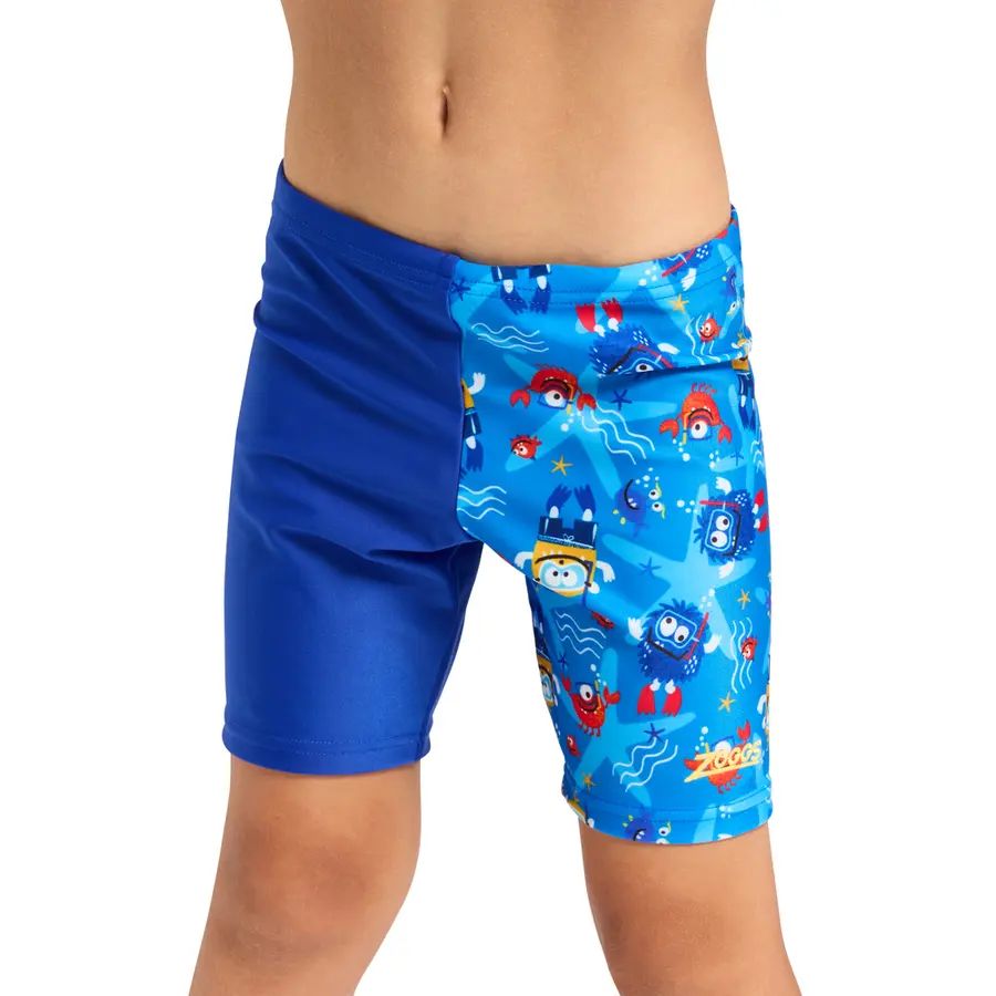 Zoggs Sea Alien Midi Jammer 80cm Zoggs | Blå/Flerfarget | Ecolast 