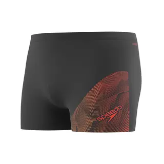Speedo Medley Logo Aquashort Speedo | Svart/Rød | Endurance+