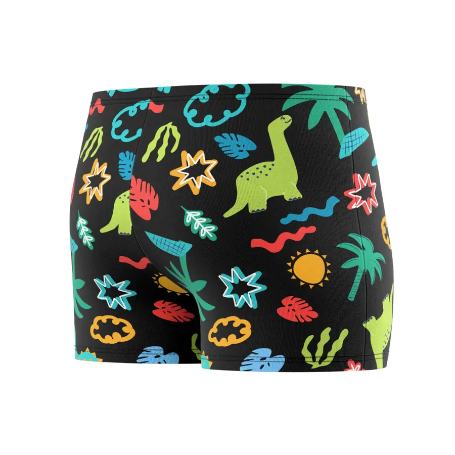 Speedo Print Aquashort jr 92 Speedo | Svart | EnduraSoft 