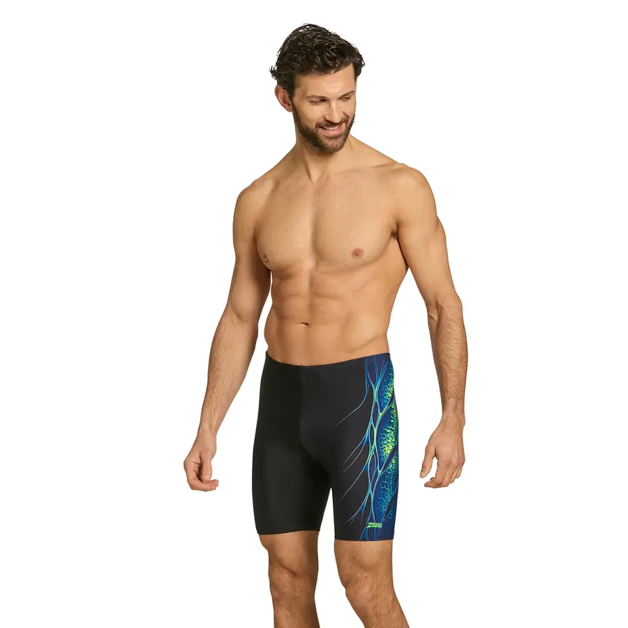 Zoggs Scalewaver Mid Jammer 30 Zoggs | Blå/Flerfarget | Ecolast+ 