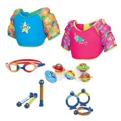 Svømmepakke til barnehage - stor Svømmevester og utstyr