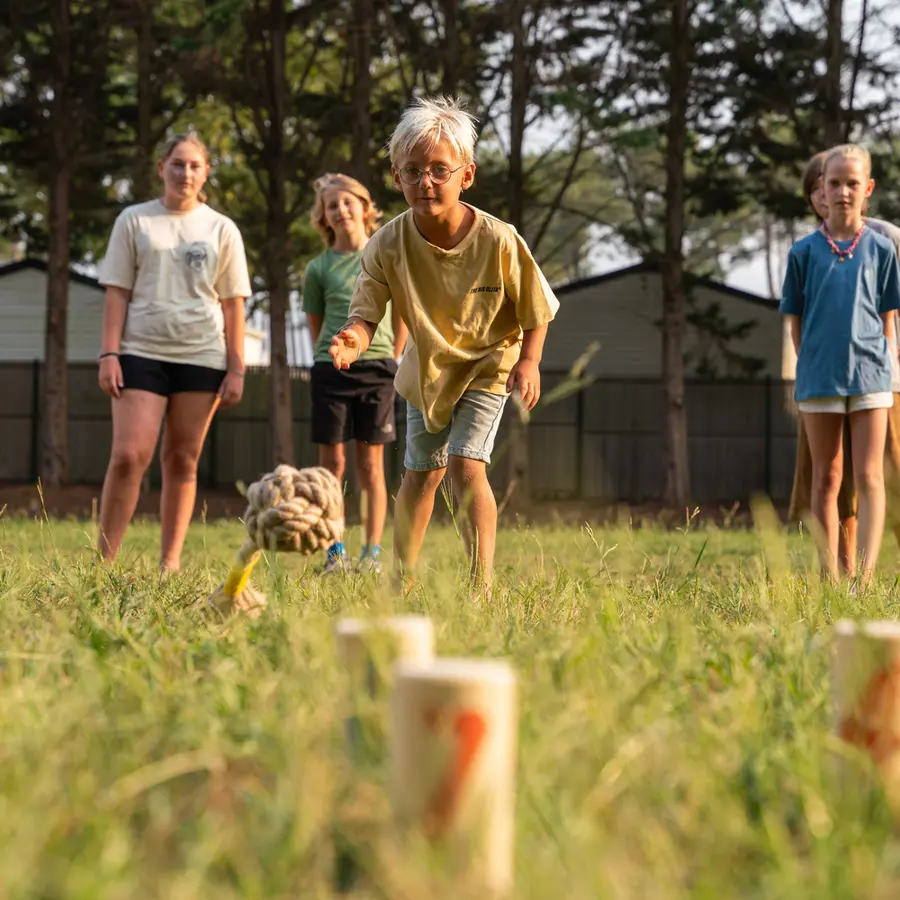 Kubbespill | Nummerkubb Knapsack | 2-6 spillere 