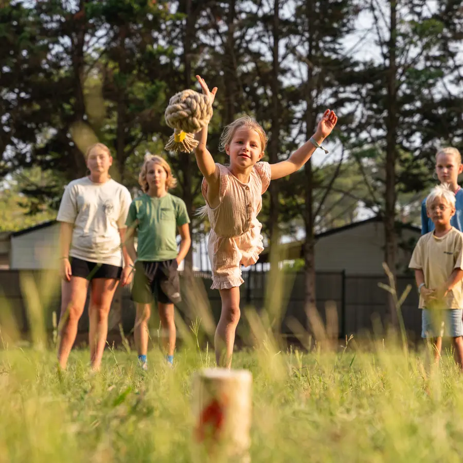 Kubbespill | Nummerkubb Knapsack | 2-6 spillere 