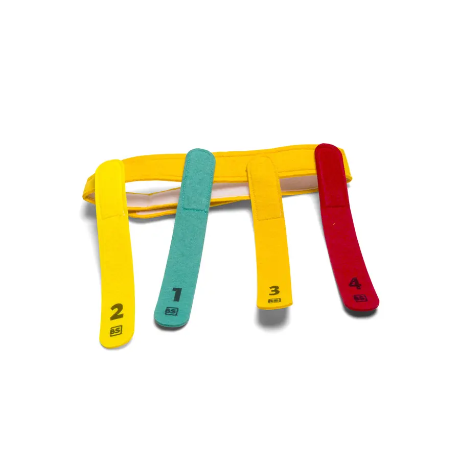 Flag a Tag | Nappe hale 4 belter og 16 stk haler 