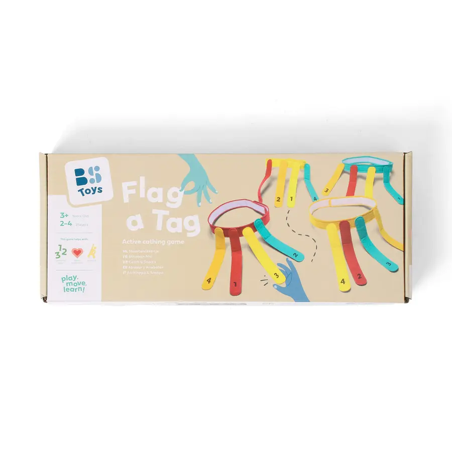 Flag a Tag | Nappe hale 4 belter og 16 stk haler 