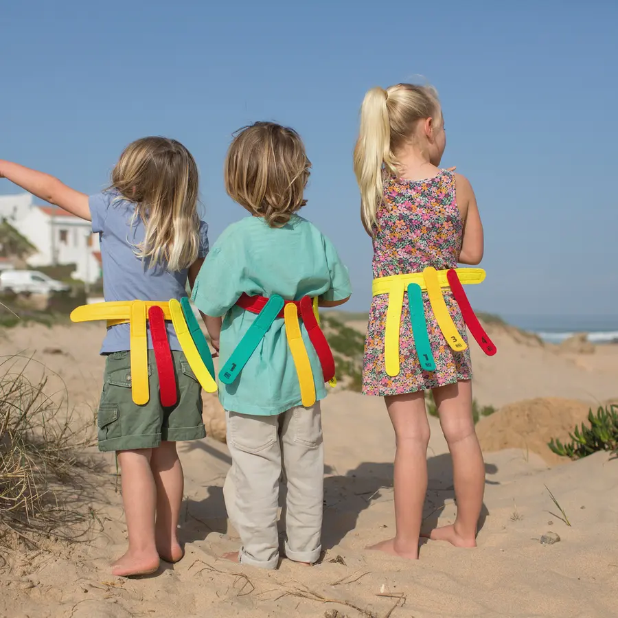 Flag a Tag | Nappe hale 4 belter og 16 stk haler 