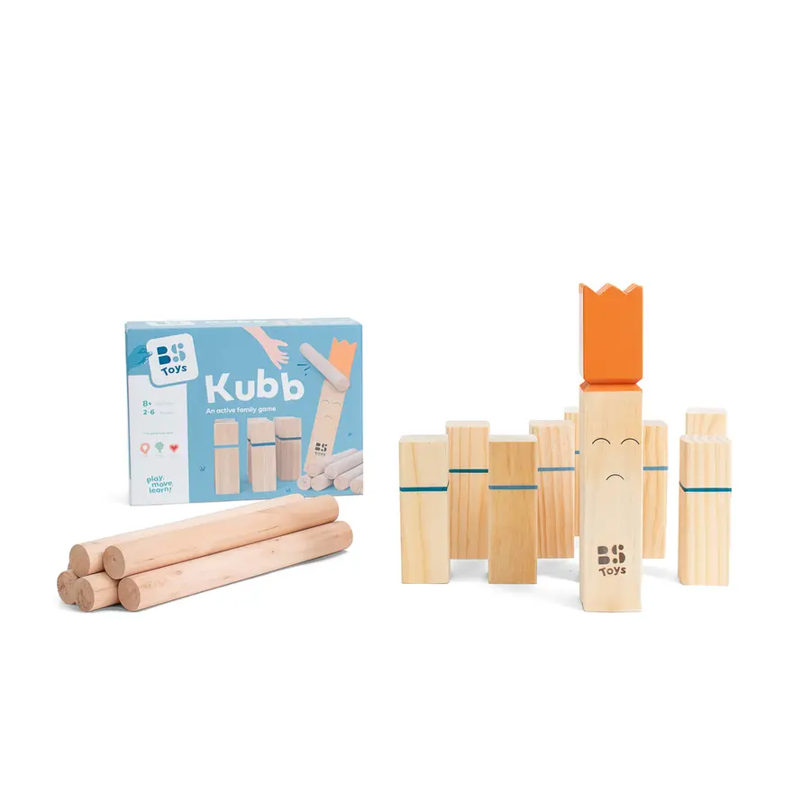 Kubbespill | Perfekt hagespill Kubb | Kastespill 