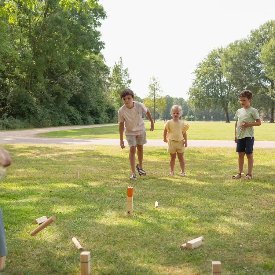 Kubbespill | Perfekt hagespill Kubb | Kastespill 