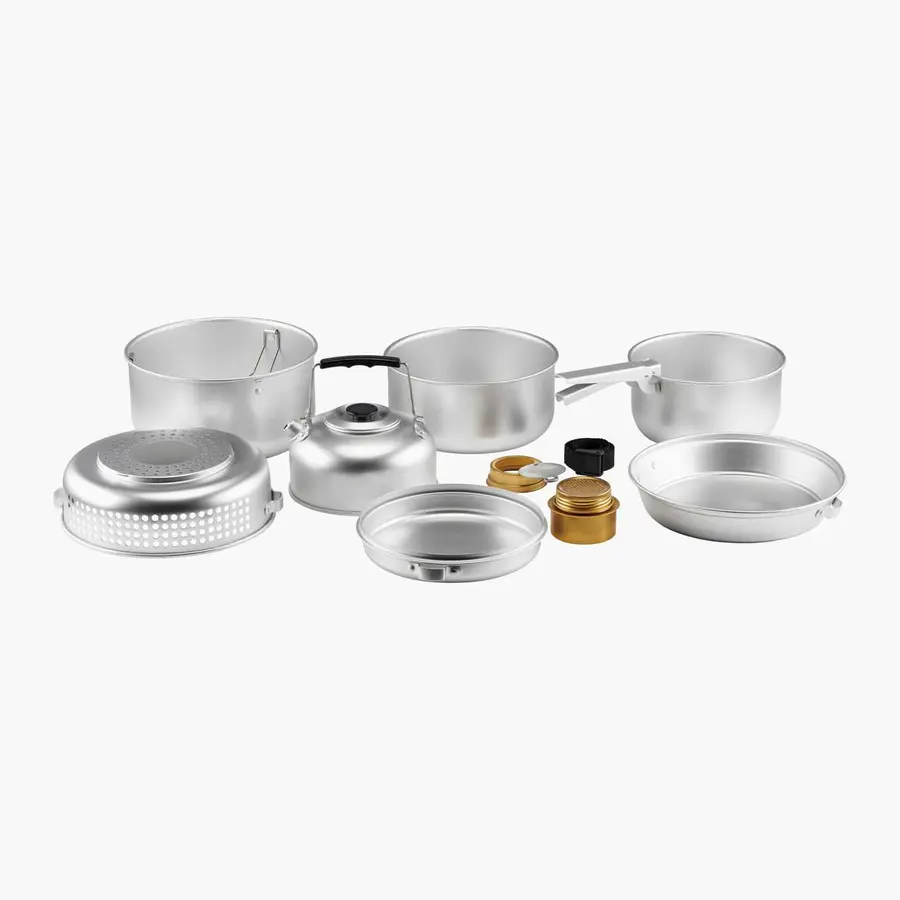 Stormkjøkken med vindskjerm Kokesystem 9 deler 