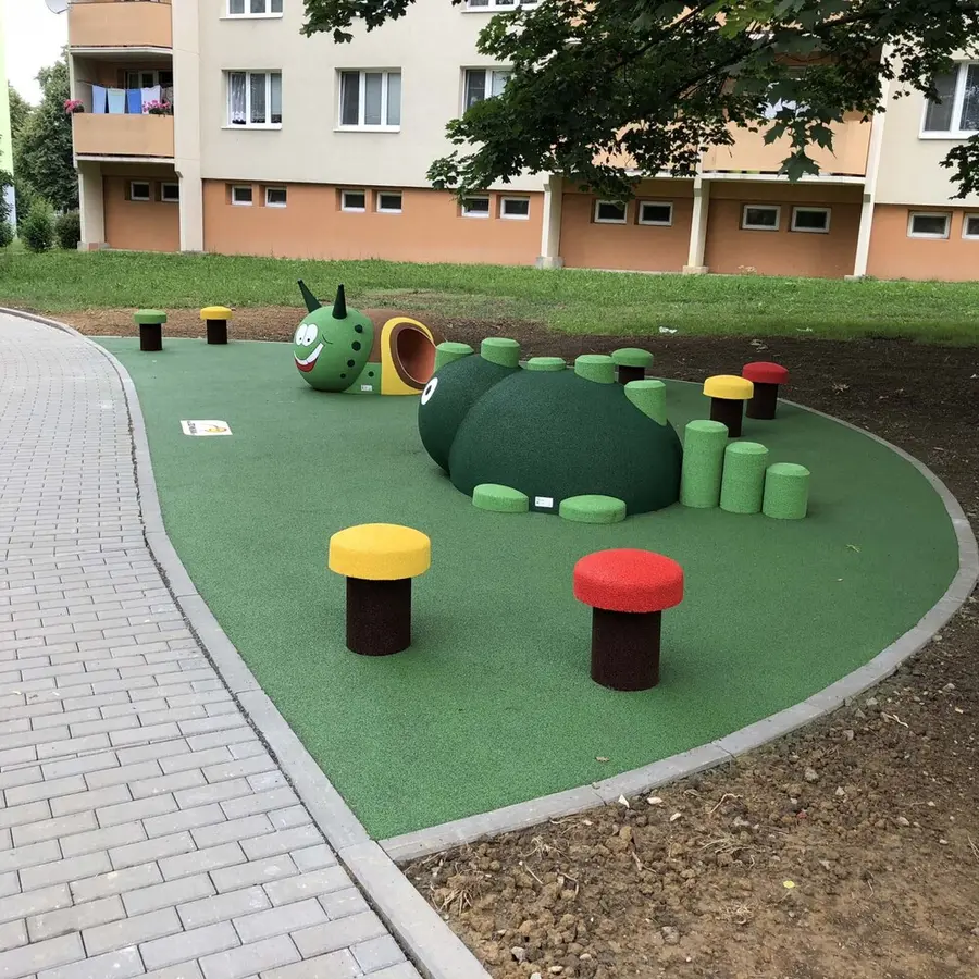 Gummifigur | Stor reptil Til skoler, lekeplasser og parker 