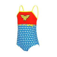 Wonderwoman Classicback badedrakt Zoggs | Rød/blå | Superhelt
