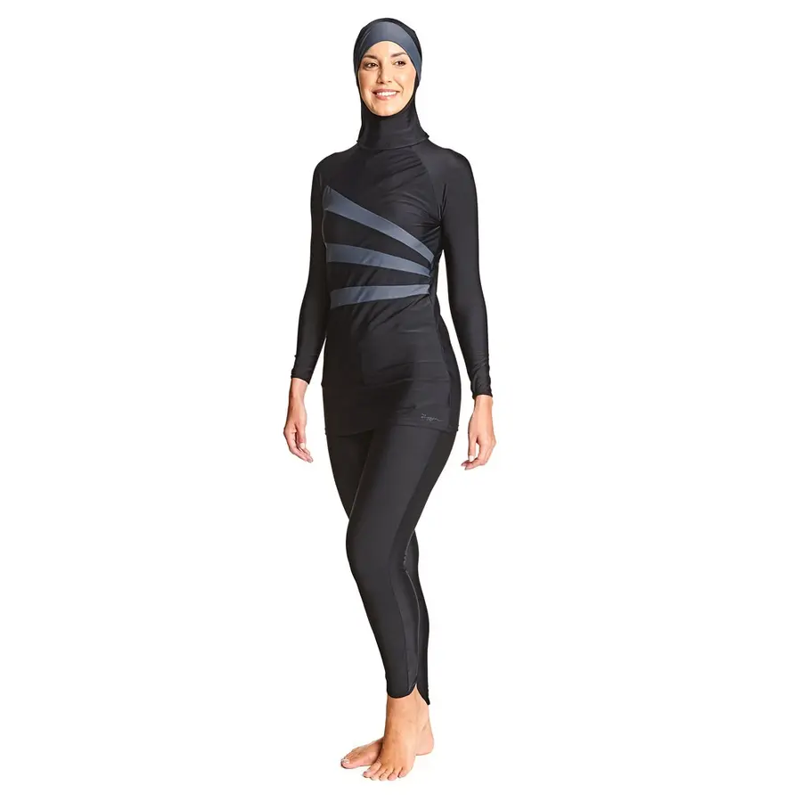 Meelup Modesty Suit Burkini Burkini 46 Zoggs | Svart | Elastomax 