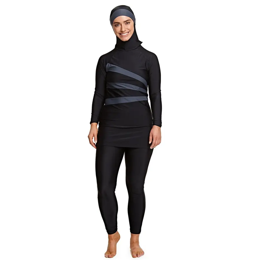 Meelup Modesty Suit Burkini Burkini 46 Zoggs | Svart | Elastomax 