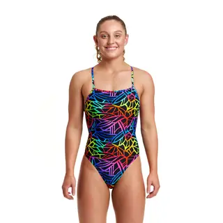 Rainbow Web Badedrakt Funkita | Single Strenght