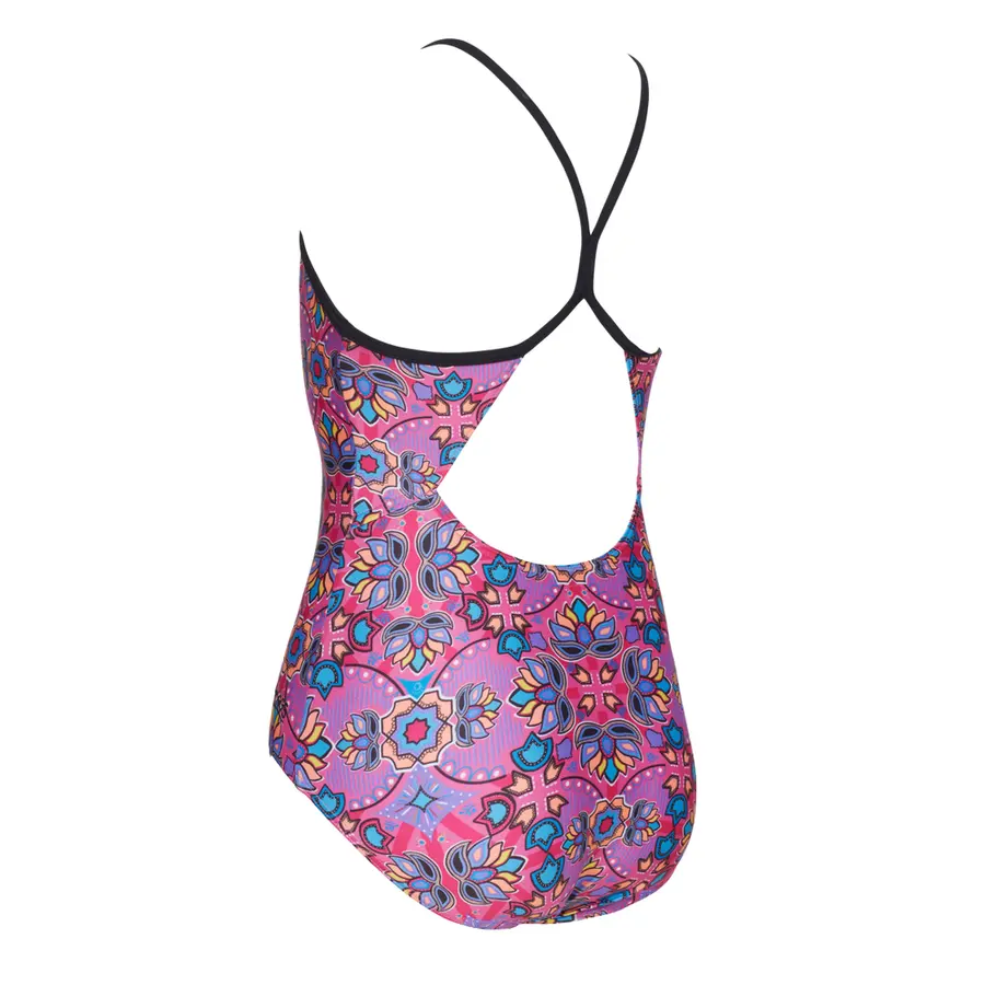 Zanzibar Sprintback Badedrakt jr 116cm Zoggs | Flerfarget | Ecolast 