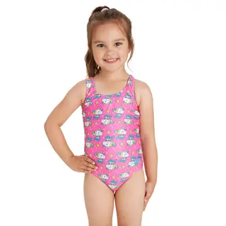 Mernicorn Actionback Badedrakt Zoggs | Rosa | Ecolast