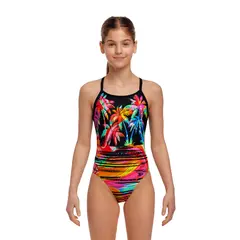 Sunset City Badedrakt jr 128cm Funkita | Diamond Back One Piece