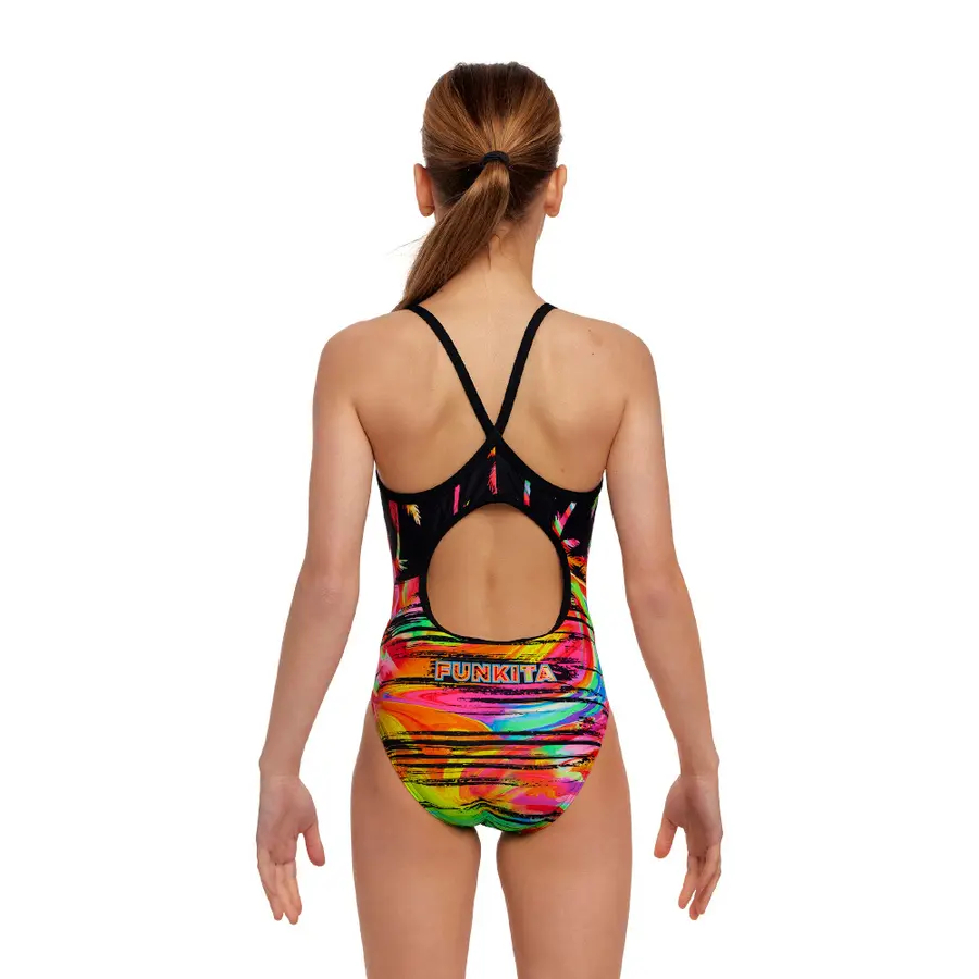 Sunset City Badedrakt jr 128cm Funkita | Diamond Back One Piece 