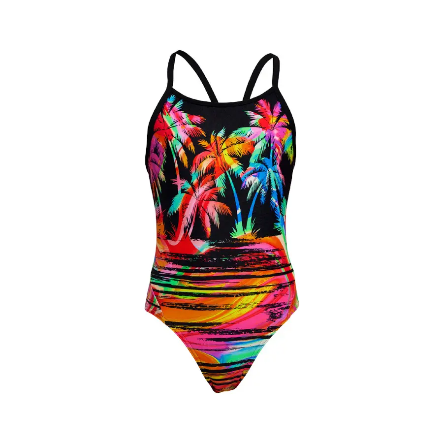 Sunset City Badedrakt jr 128cm Funkita | Diamond Back One Piece 