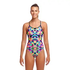 Crystal Eyes Badedrakt  EU34 Funkita | Diamond Back One Piece